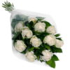 Фото товара 11 білих троянд