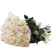 Фото товара 25 білих троянд