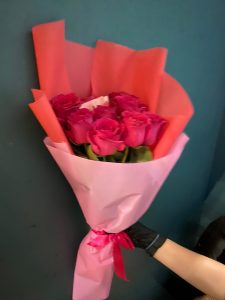 букет роз на свято фото