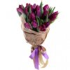 Фото товара 25 ніжно-рожевих тюльпанів