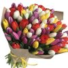 Фото товара 201 тюльпан (два цвета) в коробке