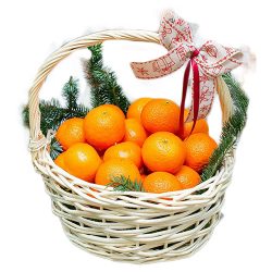 Фото товара Корзина мандаринов
